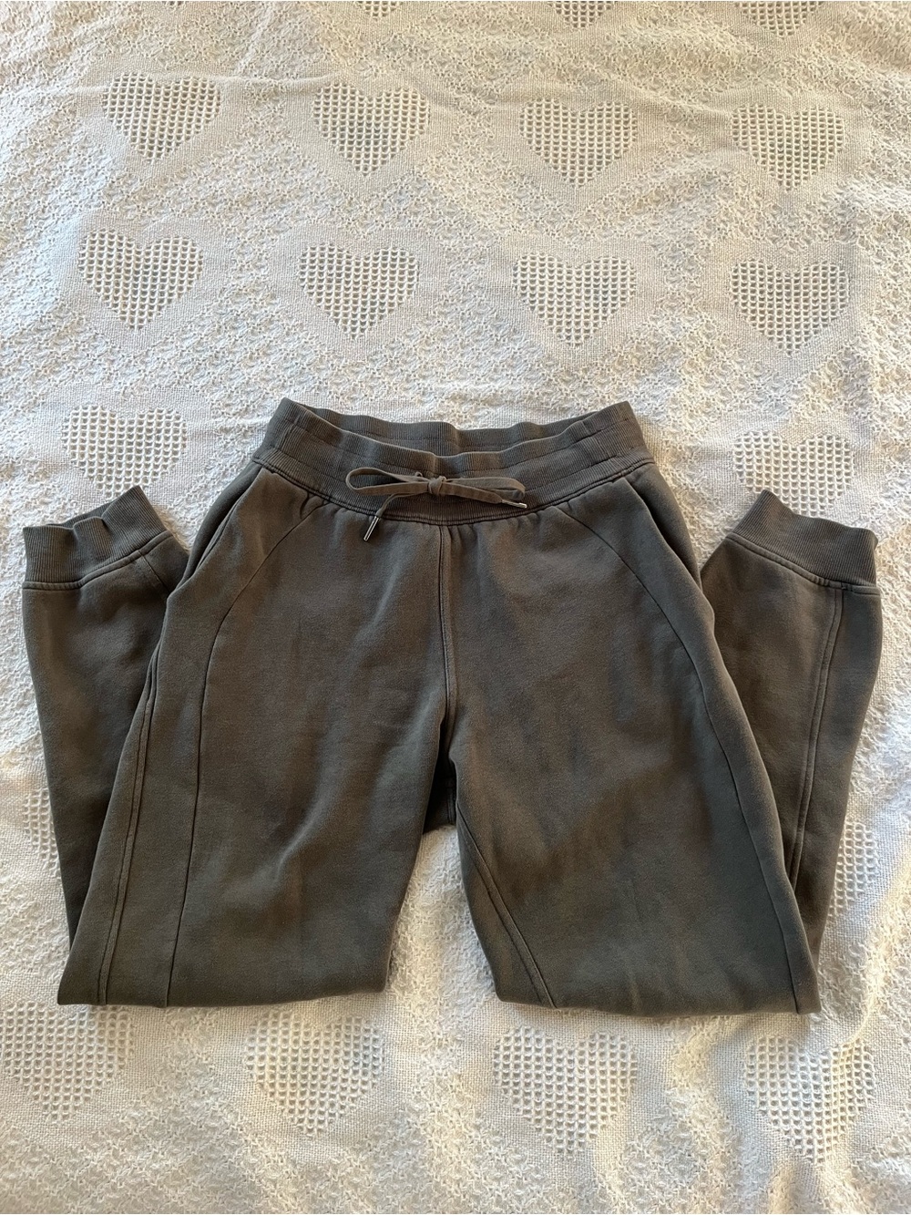lululemon athletica Olive Green Drawstring Jogger Pants